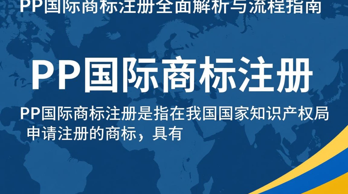 pp国际商标注册有哪些步骤和注意事项？