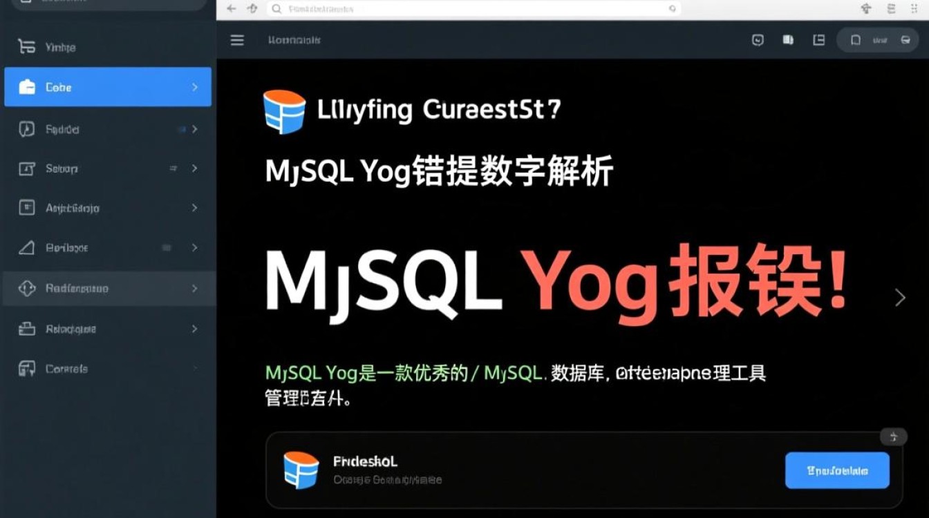 mysqlyog为何总是报错这些奇怪的数字问题？