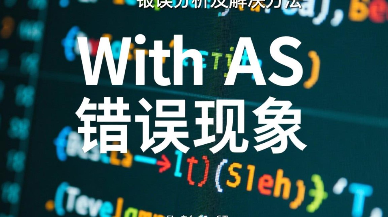 MySQL使用WITH AS语句出错,原因及解决方法是什么? MySQL使用WITH AS语句出错,原因及解决方法是什么?