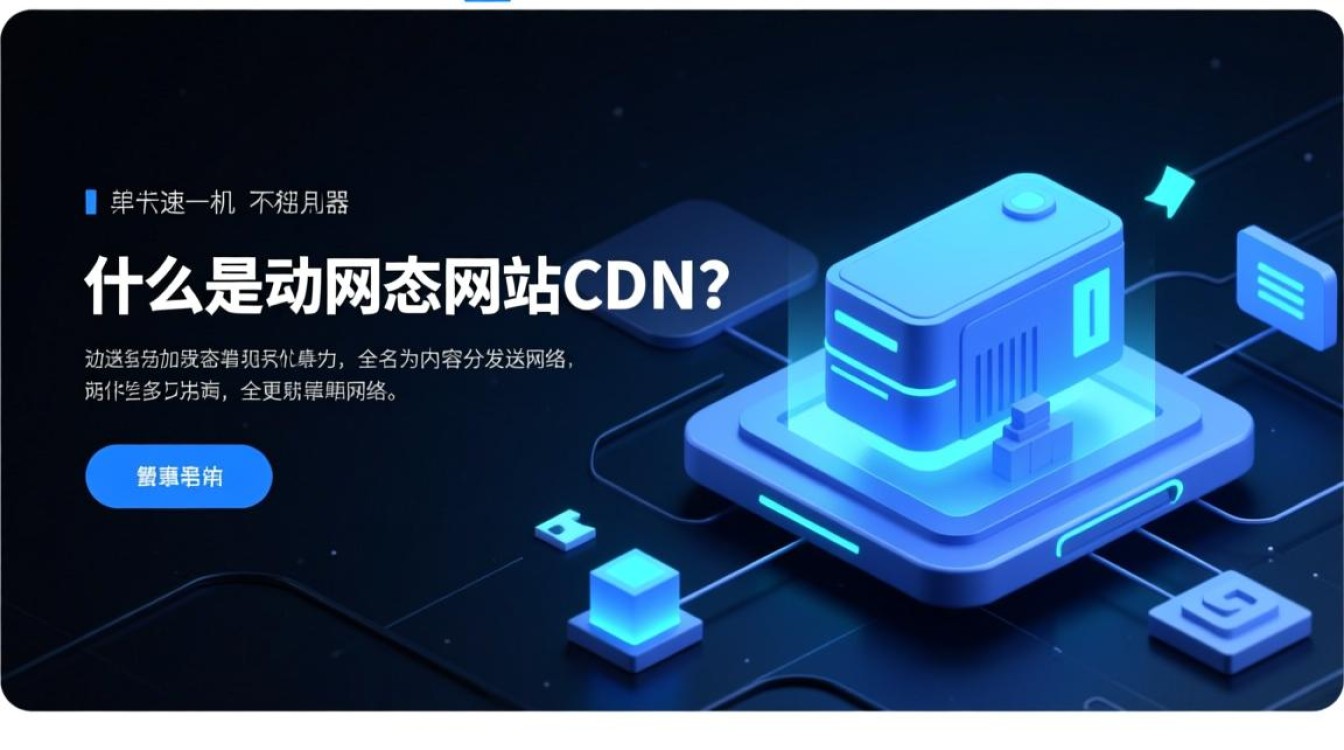 动态网站使用CDN有哪些具体优势和配置疑问？