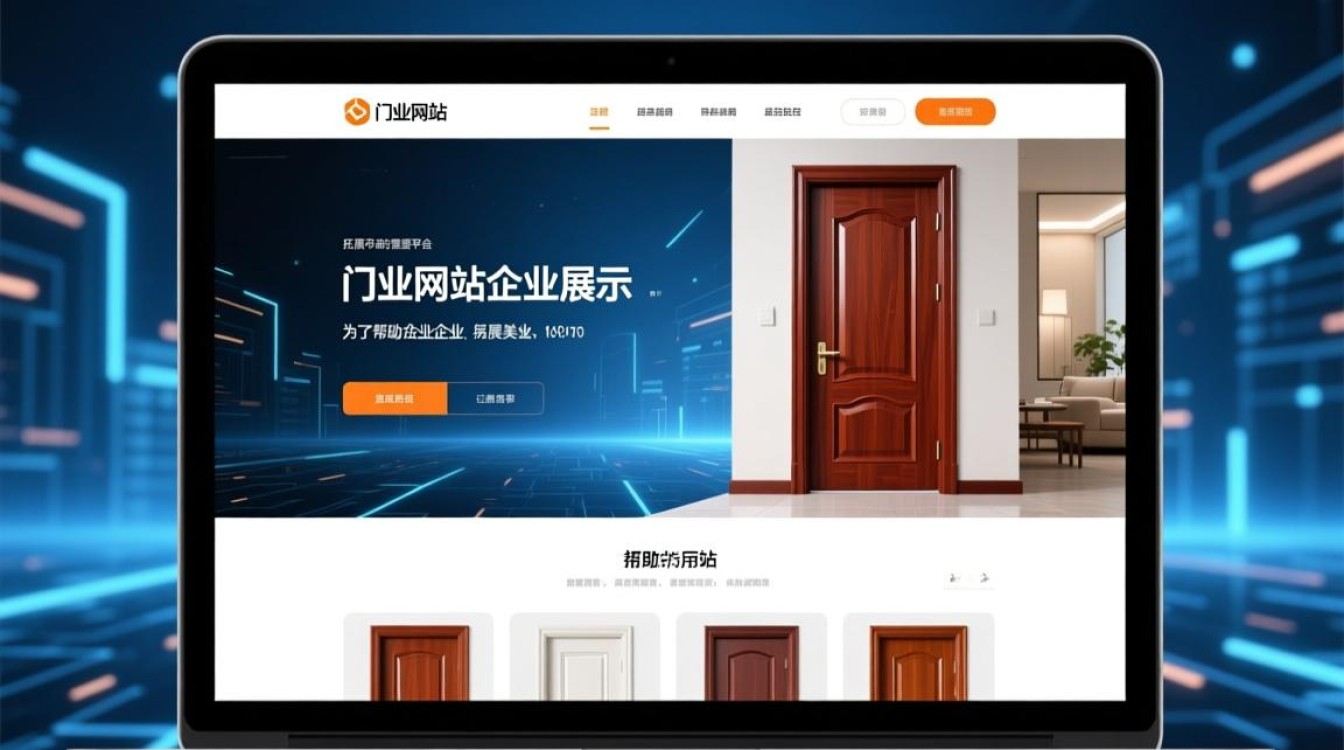 门业网站模板，如何打造吸引眼球的门业展示平台？