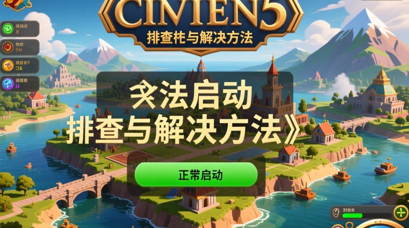 文明5启动故障频发?探究无法正常启动的深层原因 文明5启动故障频发?探究无法正常启动的深层原因