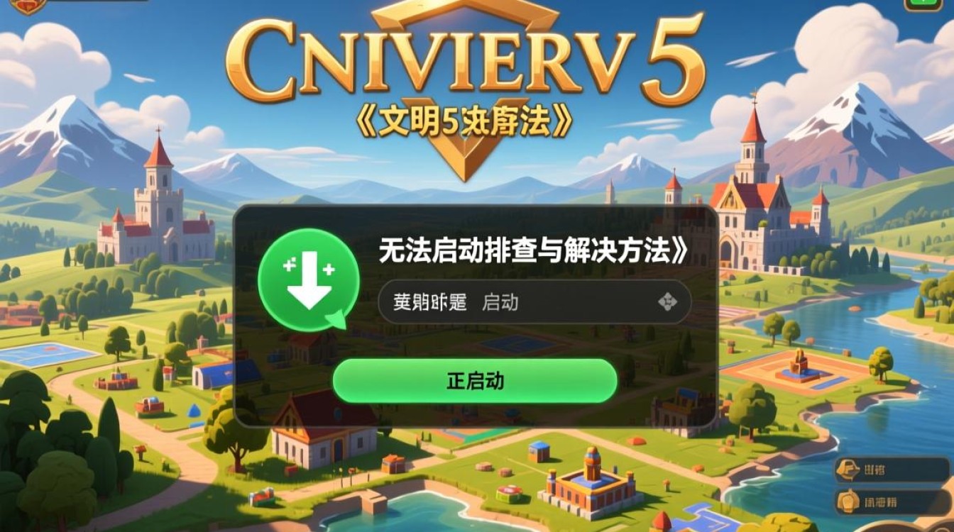 文明5启动故障频发?探究无法正常启动的深层原因 文明5启动故障频发?探究无法正常启动的深层原因