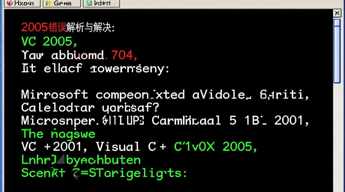 vc2005报错是什么原因导致的，该如何解决呢？