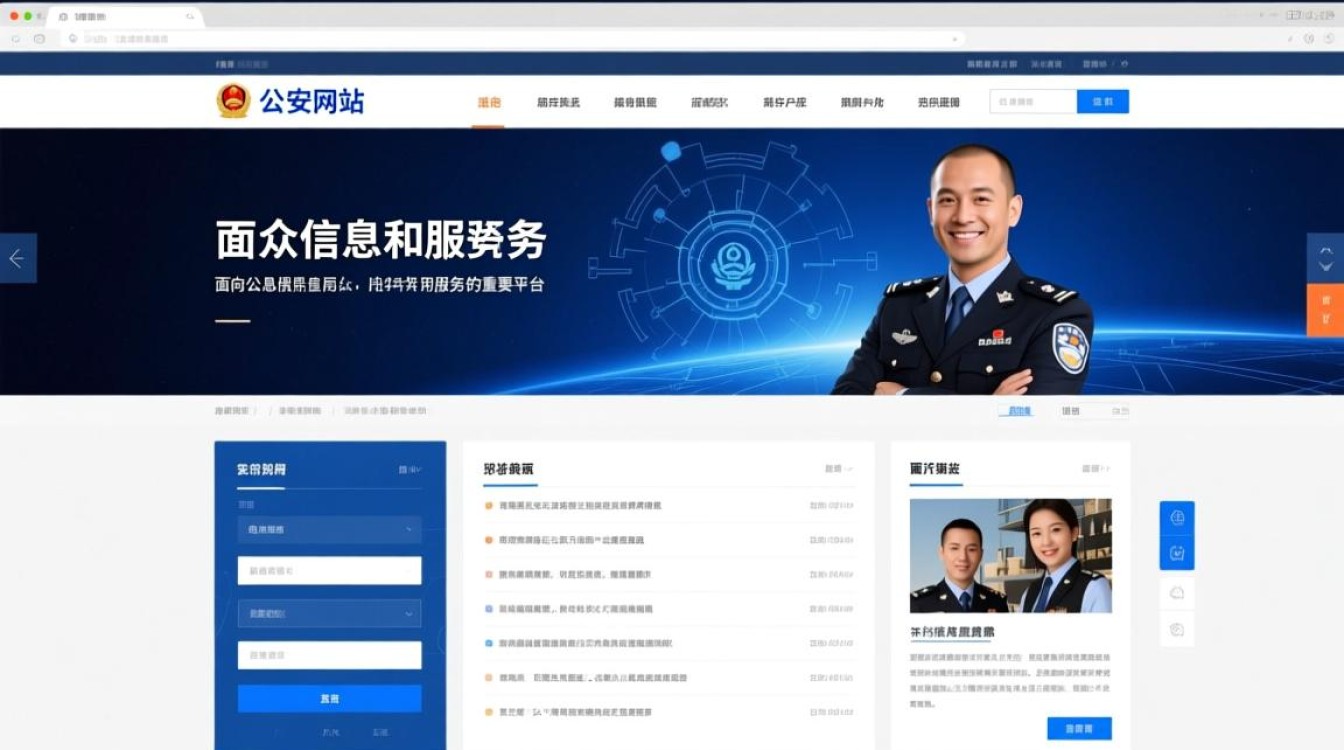 公安网站模板设计有何特点与优化策略探讨？
