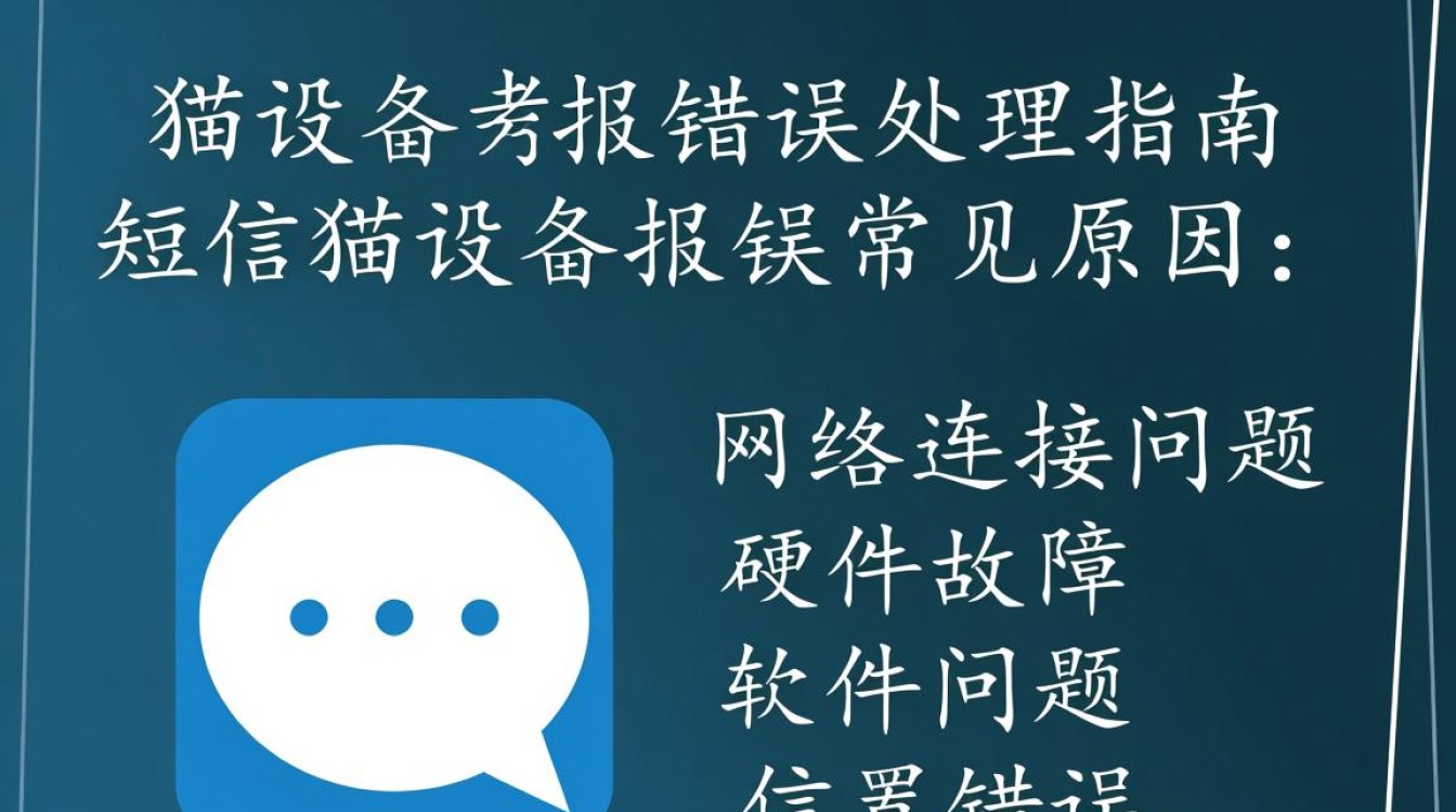 短信猫设备报错？原因排查与解决方法大揭秘