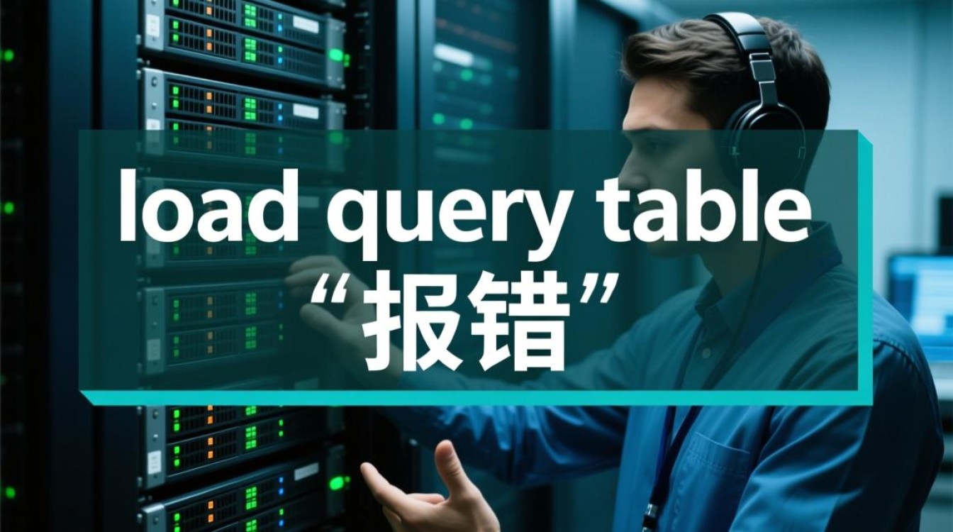 load query table 报错原因探析，系统故障还是配置错误？30字揭秘
