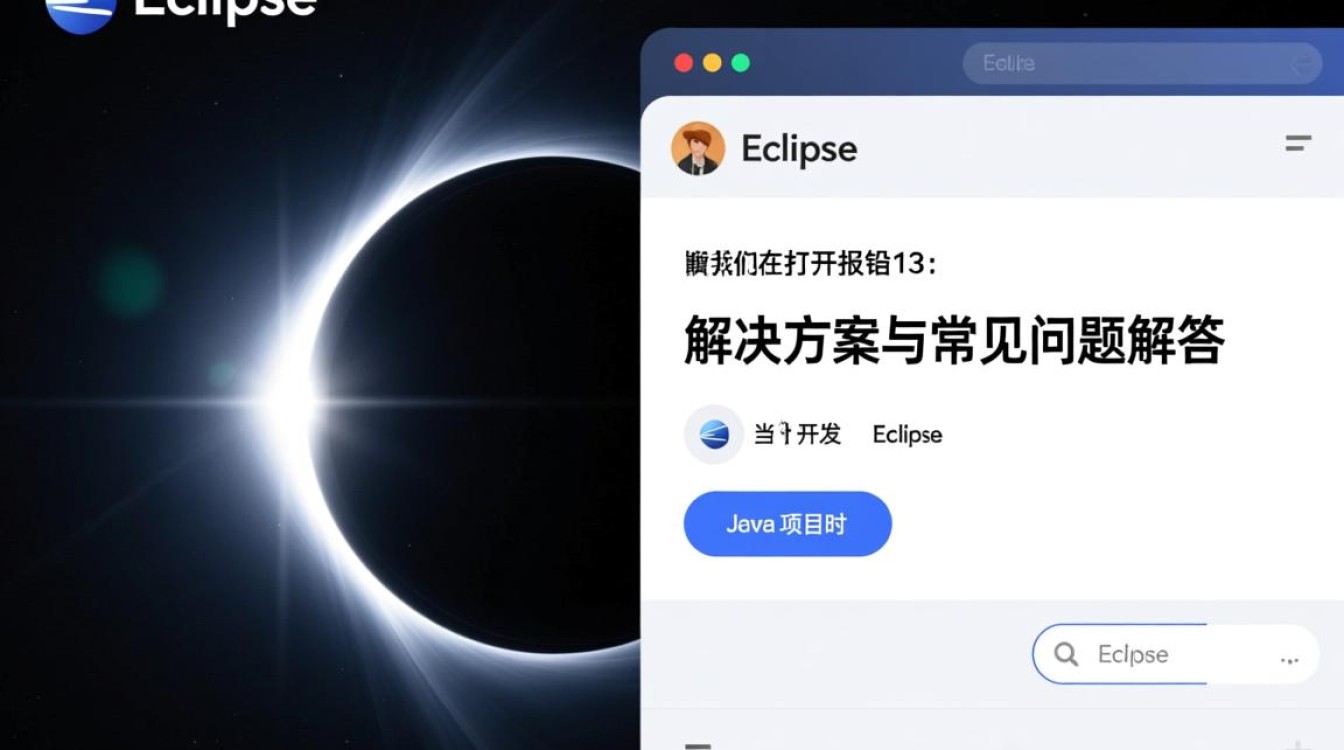 eclipse 打开报错13为何频繁出现？详细原因及解决方案分析！