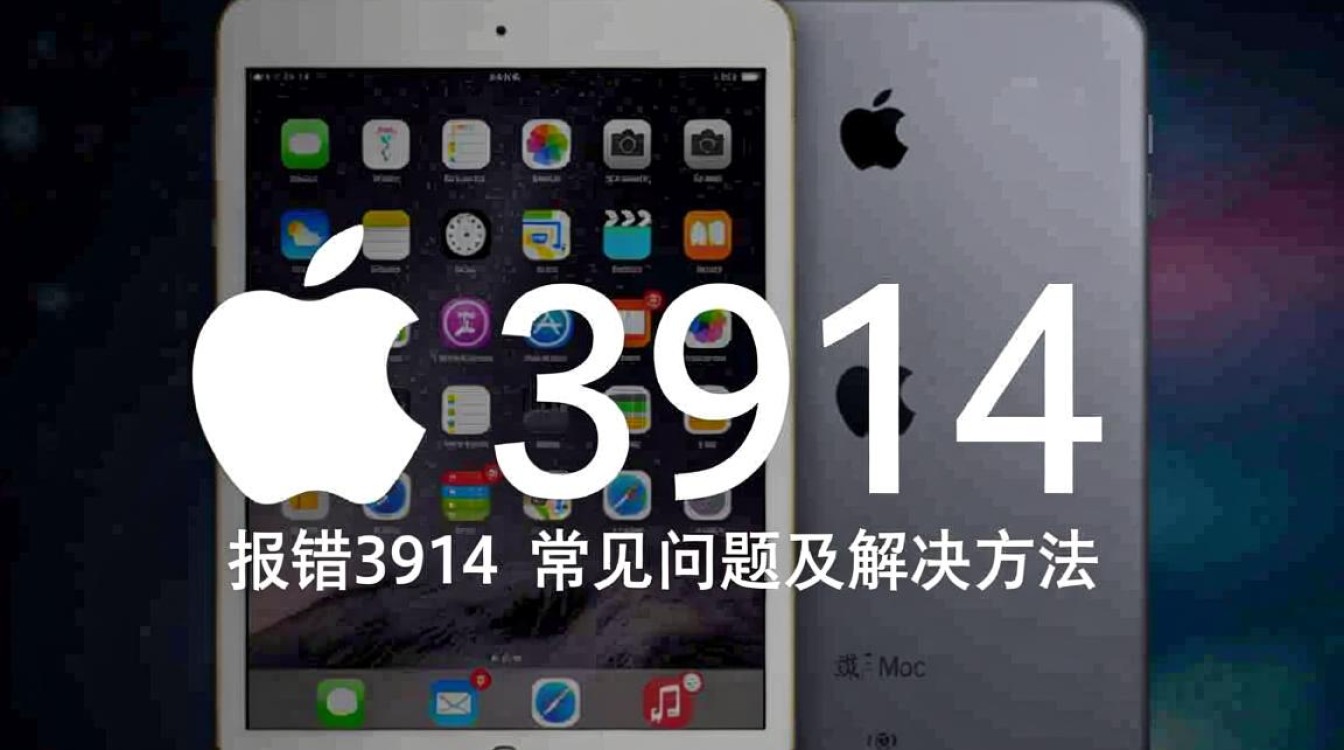 苹果报错3914？究竟是什么原因导致，该如何解决？