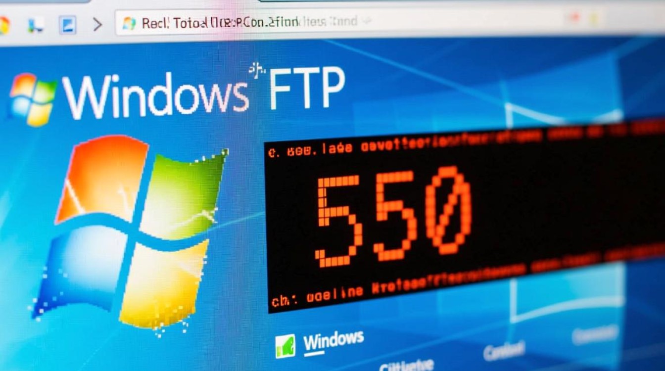 Windows FTP报错550，是什么原因导致的，该如何解决？