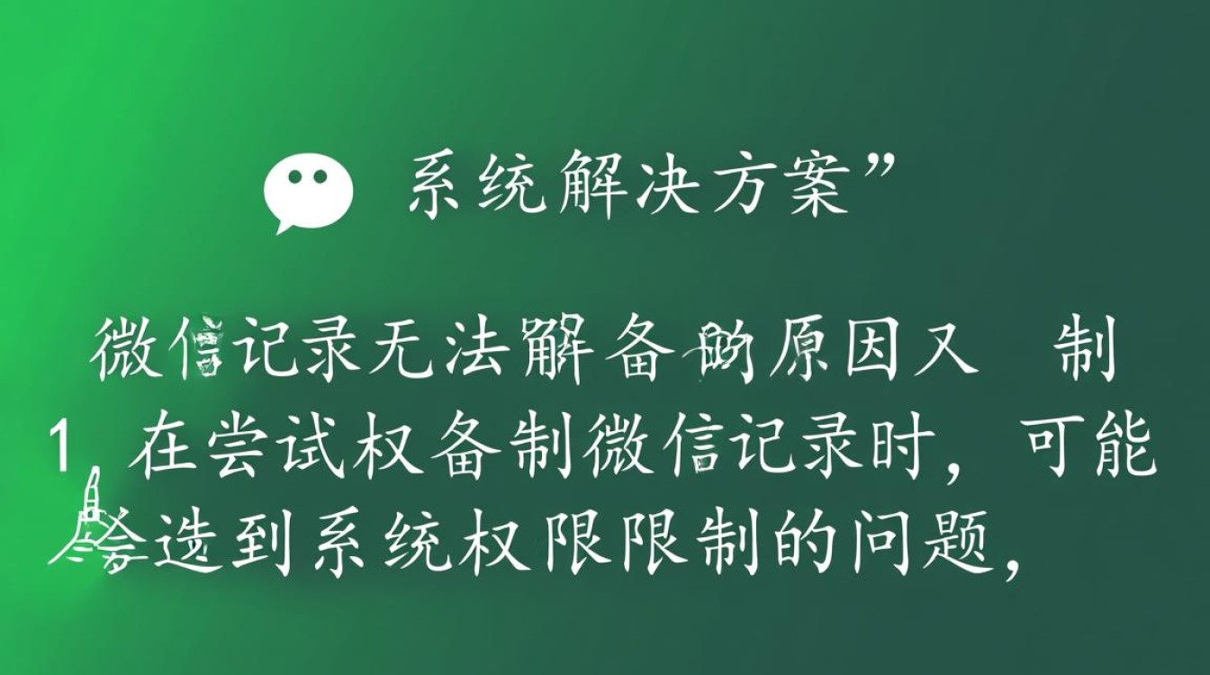 微信记录为何无法备份?解决方法大揭秘! 微信记录为何无法备份?解决方法大揭秘!