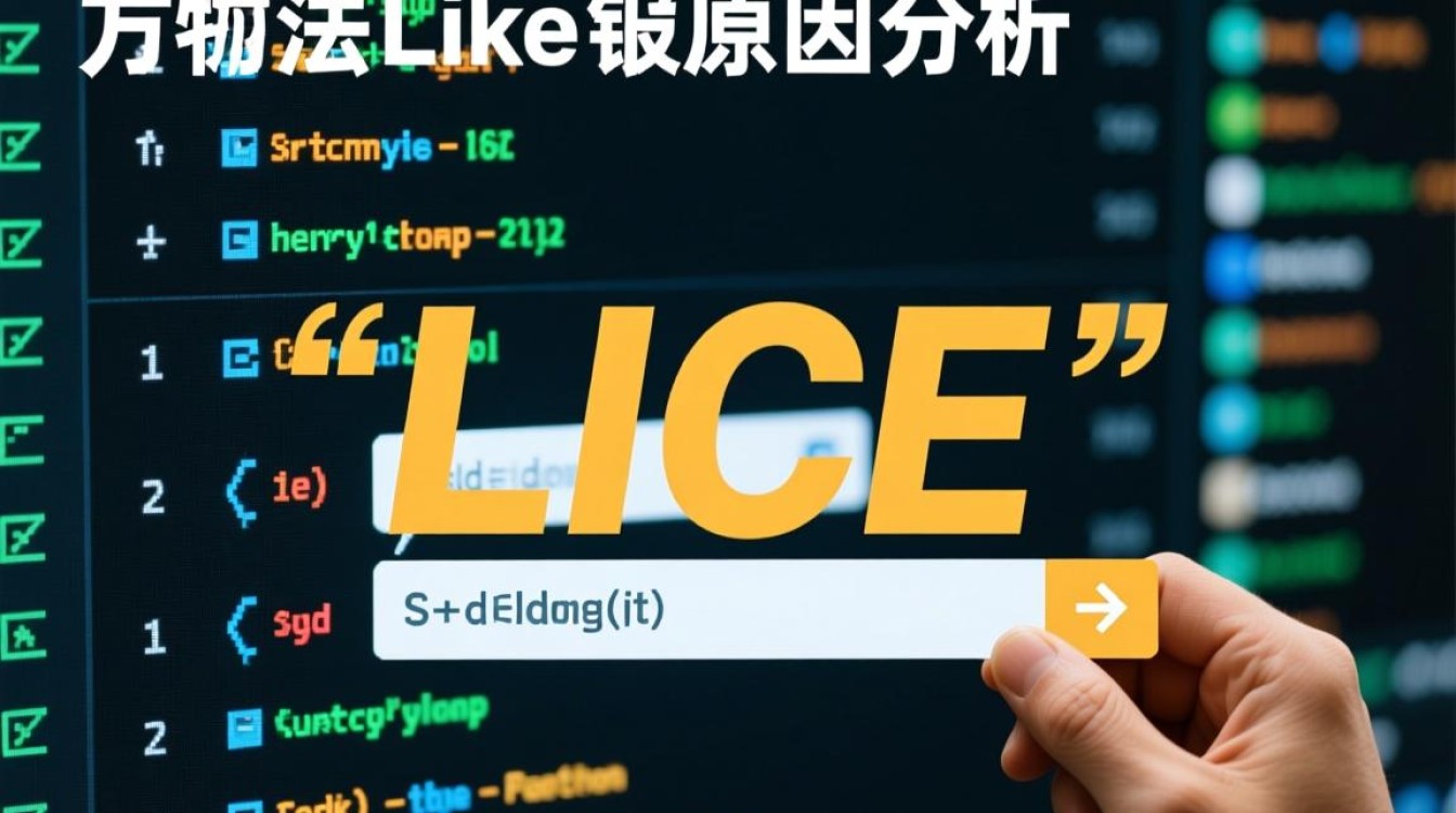 SQL Methods .like 报错时，如何排查和解决这个常见问题？