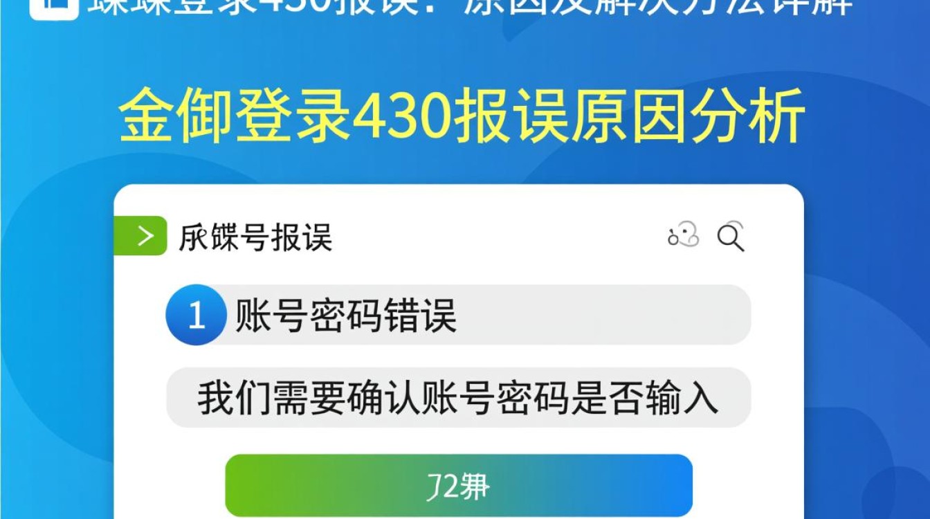 金蝶软件430版本登录频繁报错，是何原因导致系统不稳定？