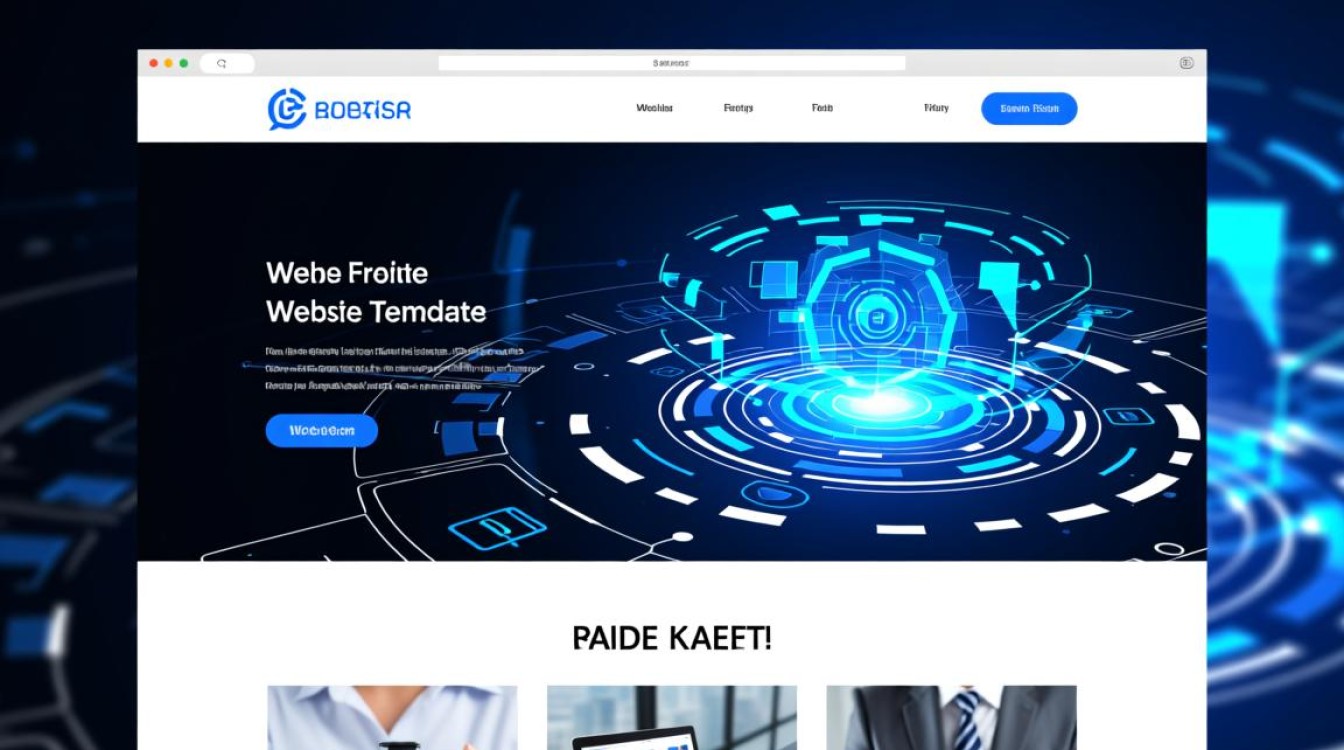 网站模板蓝色风格,是时尚潮流还是审美疲劳? 网站模板蓝色风格,是时尚潮流还是审美疲劳?