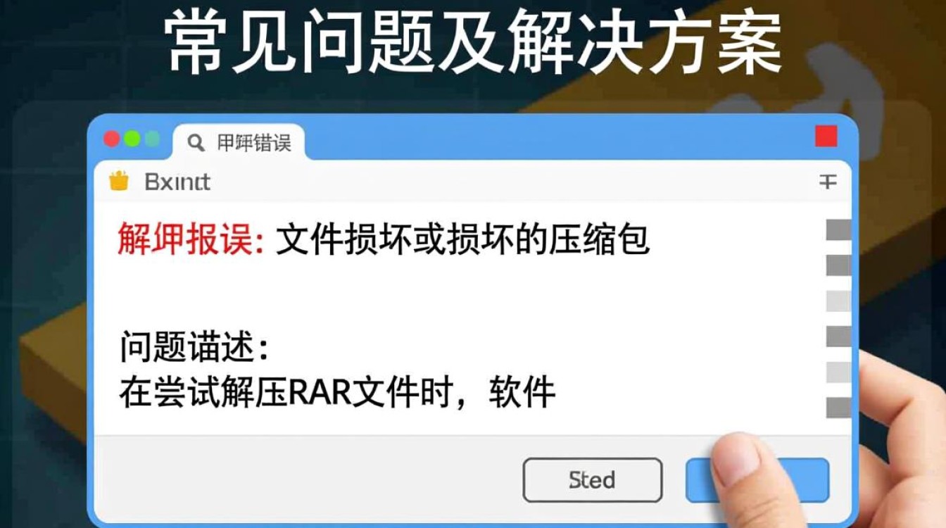 rar文件解压出错？常见原因及解决方案揭秘！
