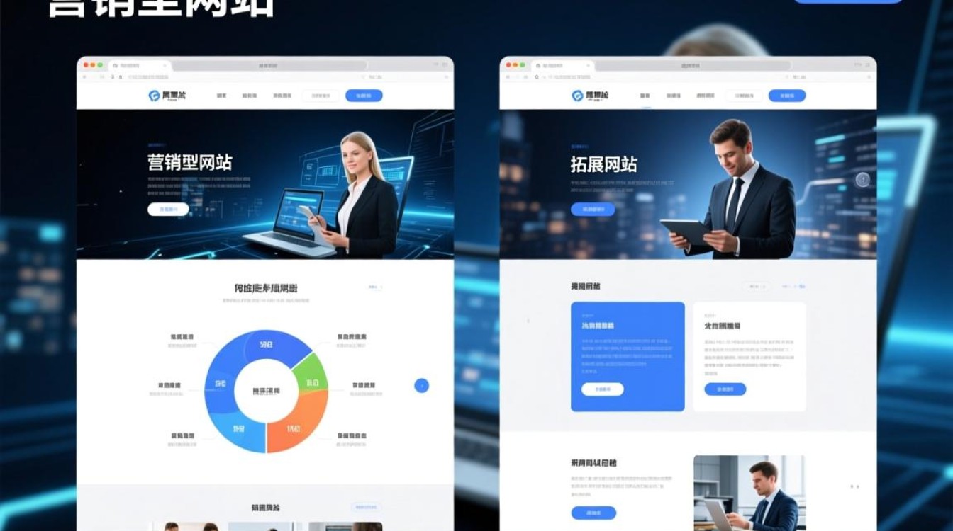 营销型网站与展示型网站有何本质区别？各自如何优化效果？