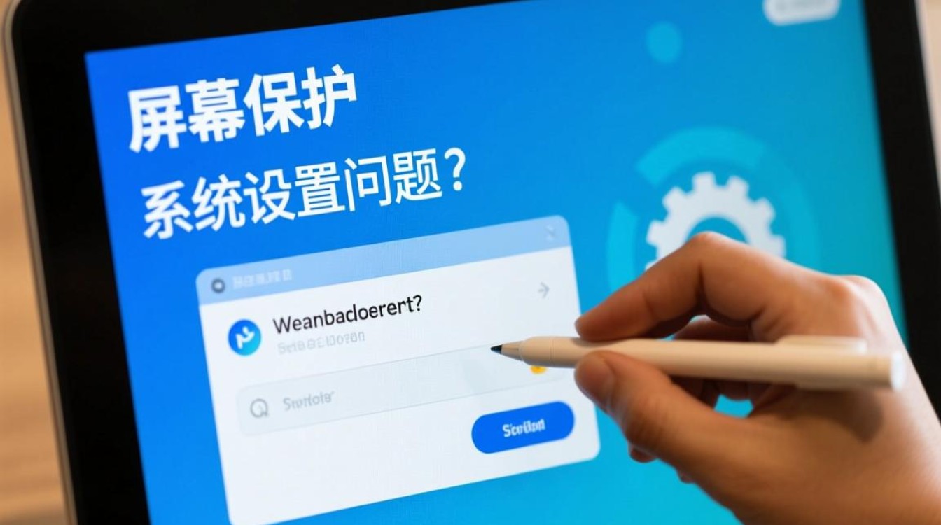 为何我的电脑屏幕保护无法按照预期设置？