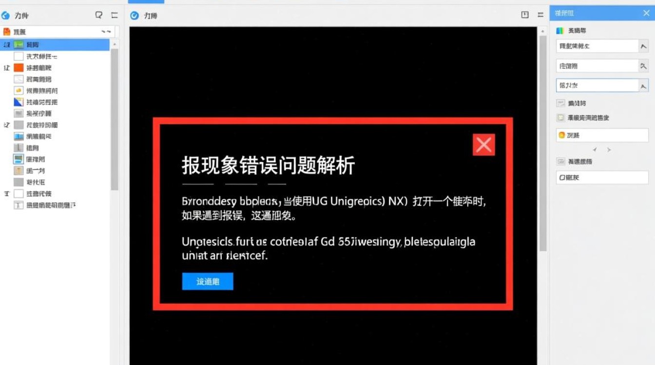 ug打开文件报错为何频繁出现？如何有效解决这一技术难题？