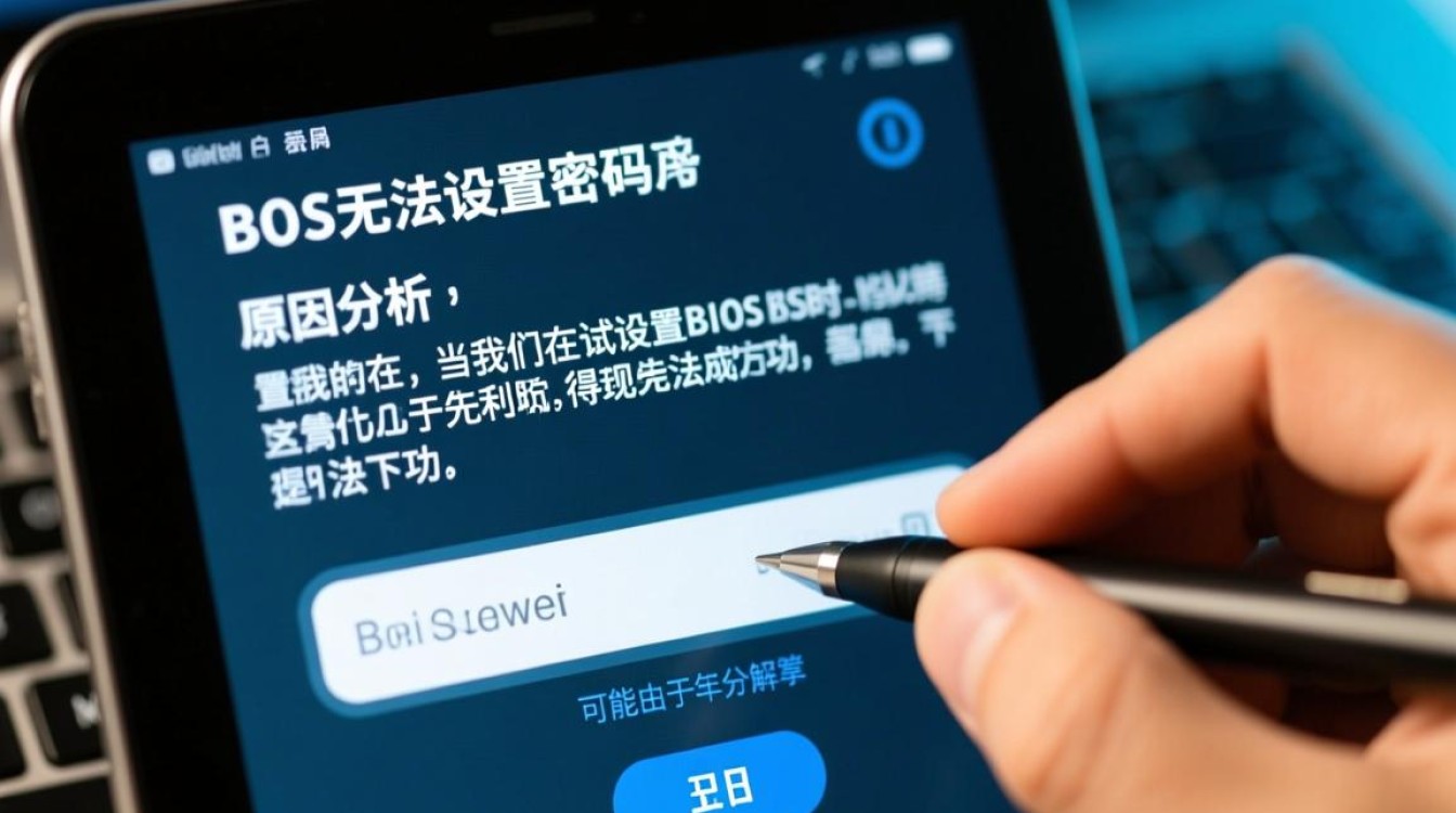 为何我的电脑BIOS设置中无法成功设置密码？