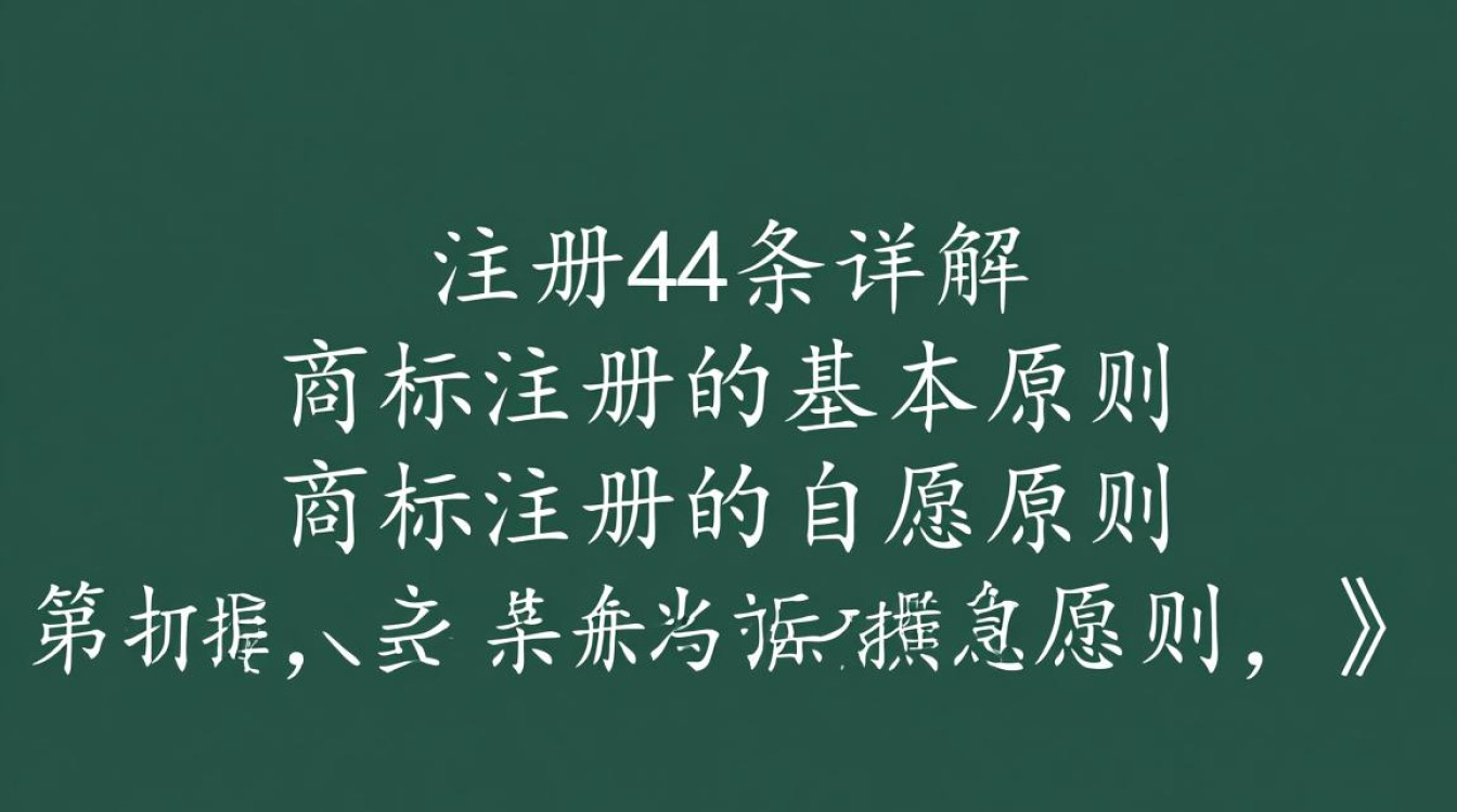 商标注册44条详解，这些条款你了解多少？
