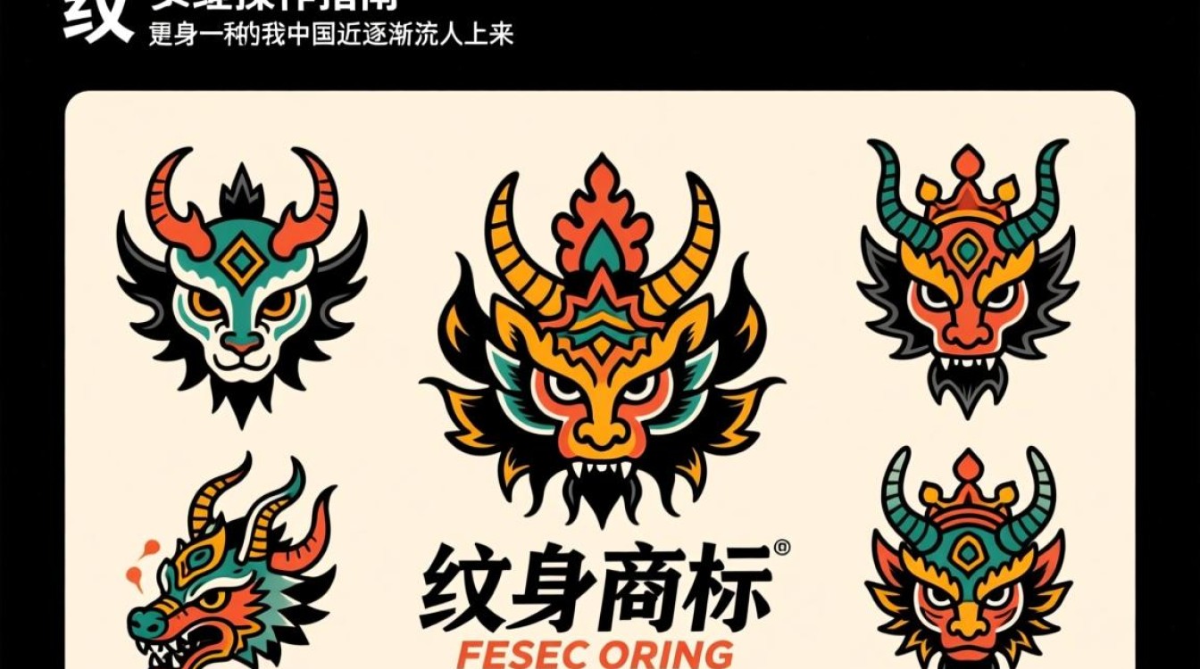 纹身商标注册分类中，哪些图案和元素更容易通过审核？