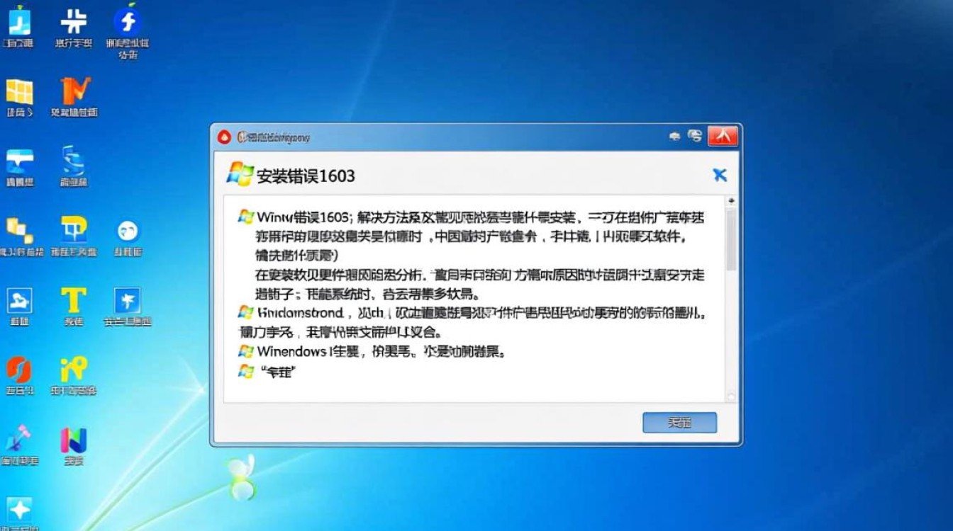 文件安装报错1603究竟是什么原因导致，该如何解决？