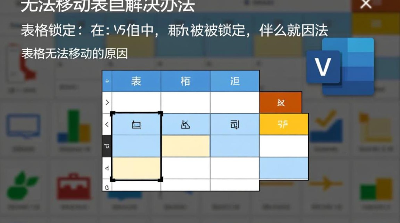 为什么word文档中的表格无法随意移动位置？解决方法是什么？