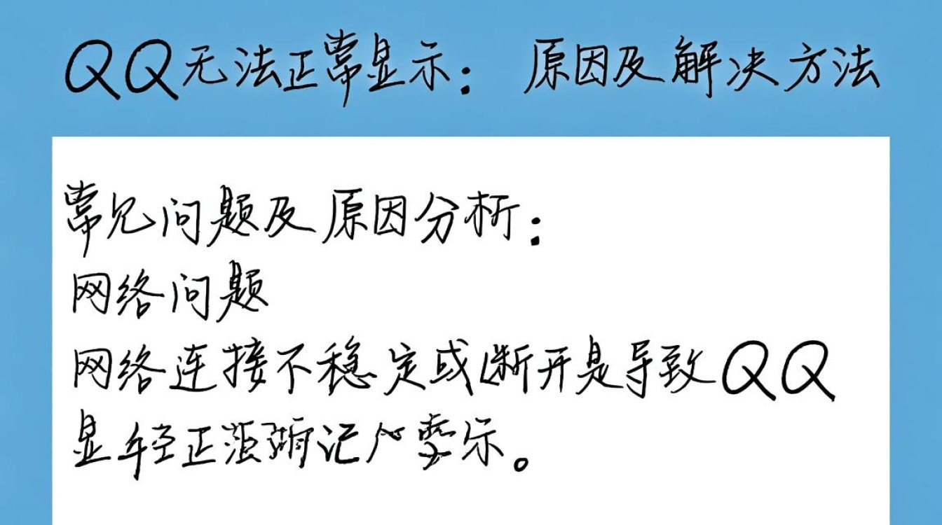 QQ无法正常显示？常见问题及解决方案深度剖析！