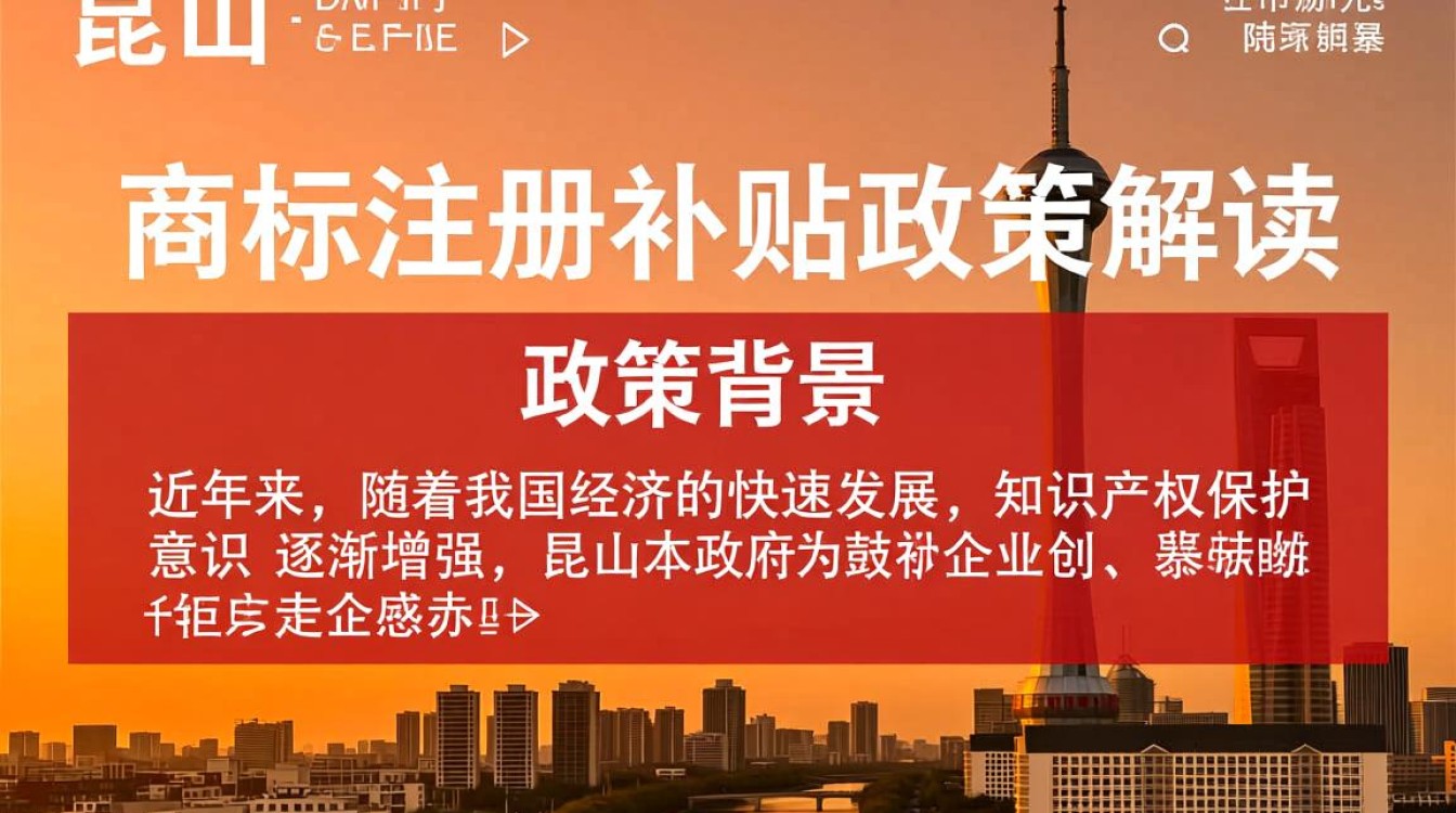 昆山商标注册补贴政策具体有哪些条件与标准？