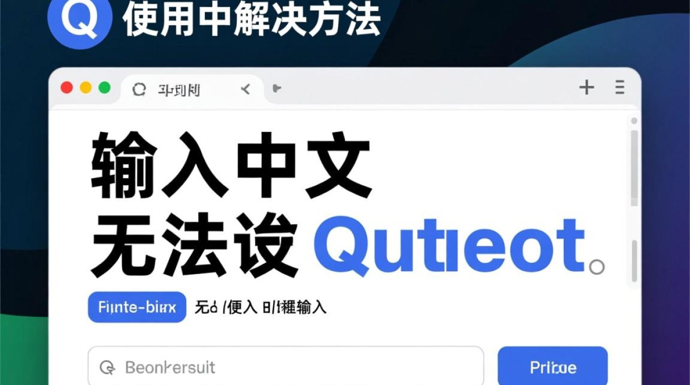 Qt环境中文输入问题详解，为何出现qt无法输入中文难题？
