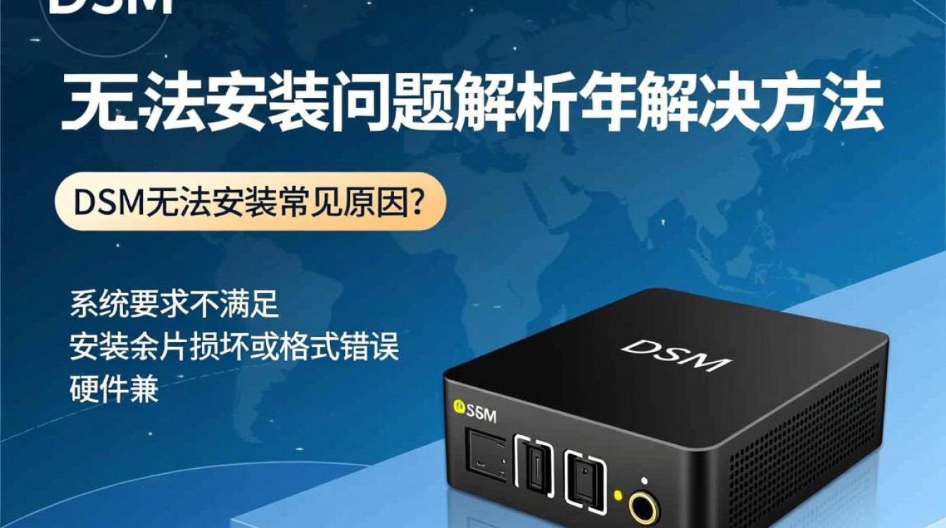 为何dsm软件安装总是失败？dsm 无法安装问题究竟出在哪里？