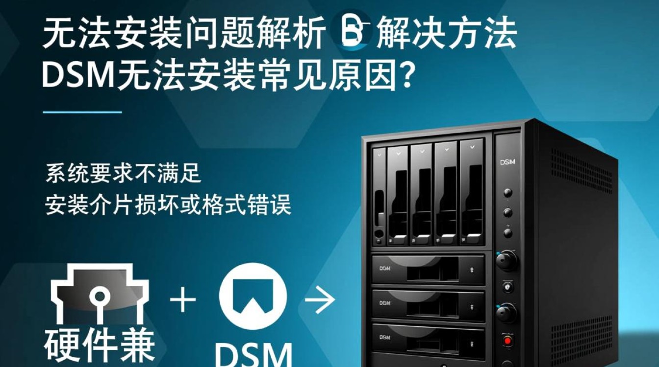 为何dsm软件安装总是失败？dsm 无法安装问题究竟出在哪里？