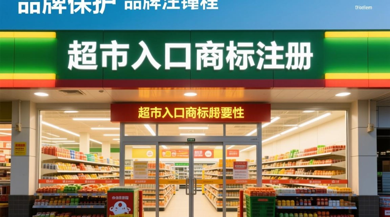 超市入口商标注册，如何确保独特性和合法性？
