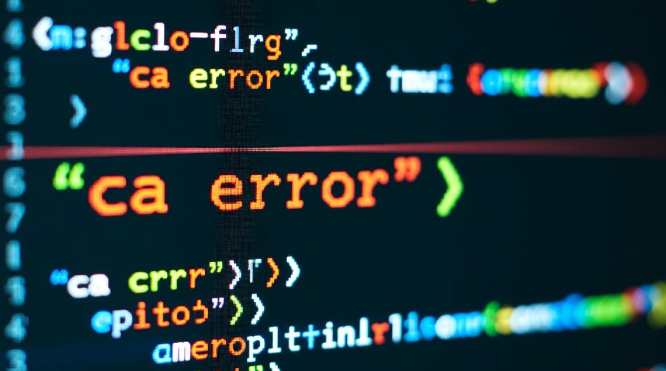 报错ca_error究竟是什么原因导致的，如何有效解决？