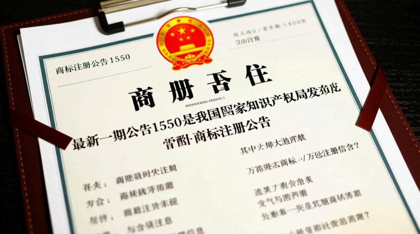 商标注册公告1550涉及哪些品牌？注册流程有何特点？