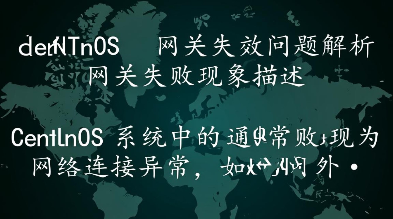 CentOS网关失效后，如何快速排查和恢复网络连接？