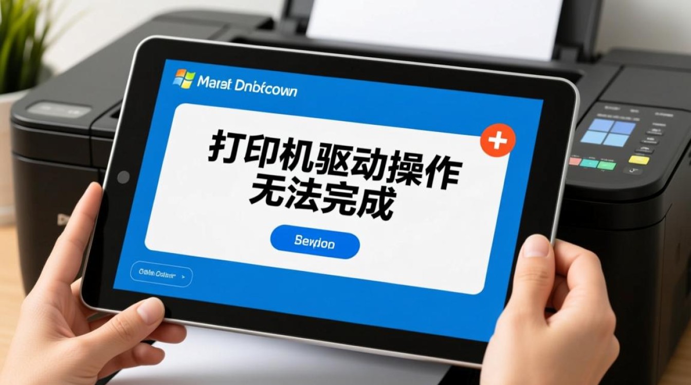 为何我的打印机驱动操作总是无法完成？紧急求助！