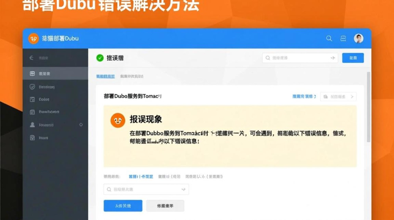 为什么在Tomcat部署Dubbo时频繁出现报错？排查方法是什么？
