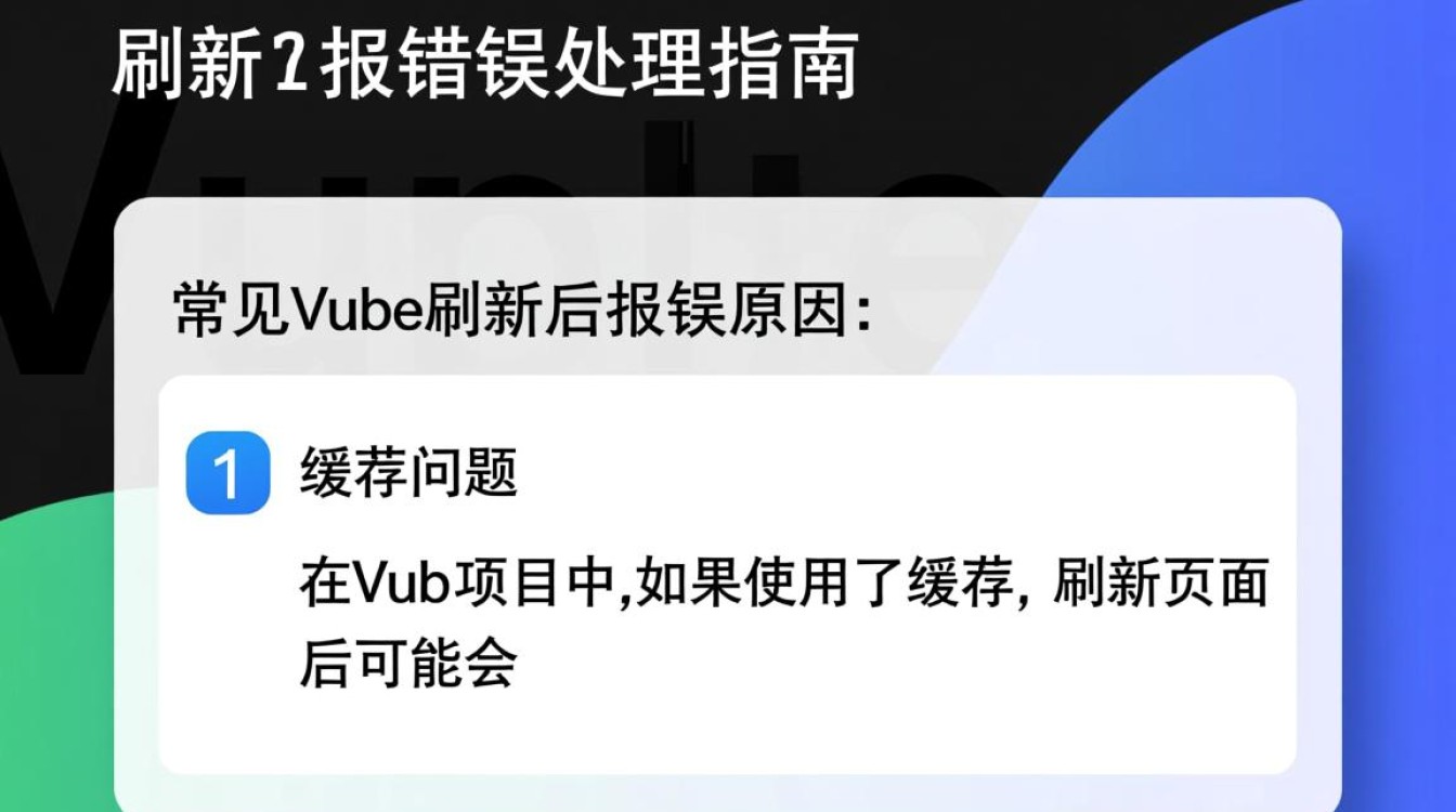 Vue刷新后持续报错？揭秘原因及解决方案！