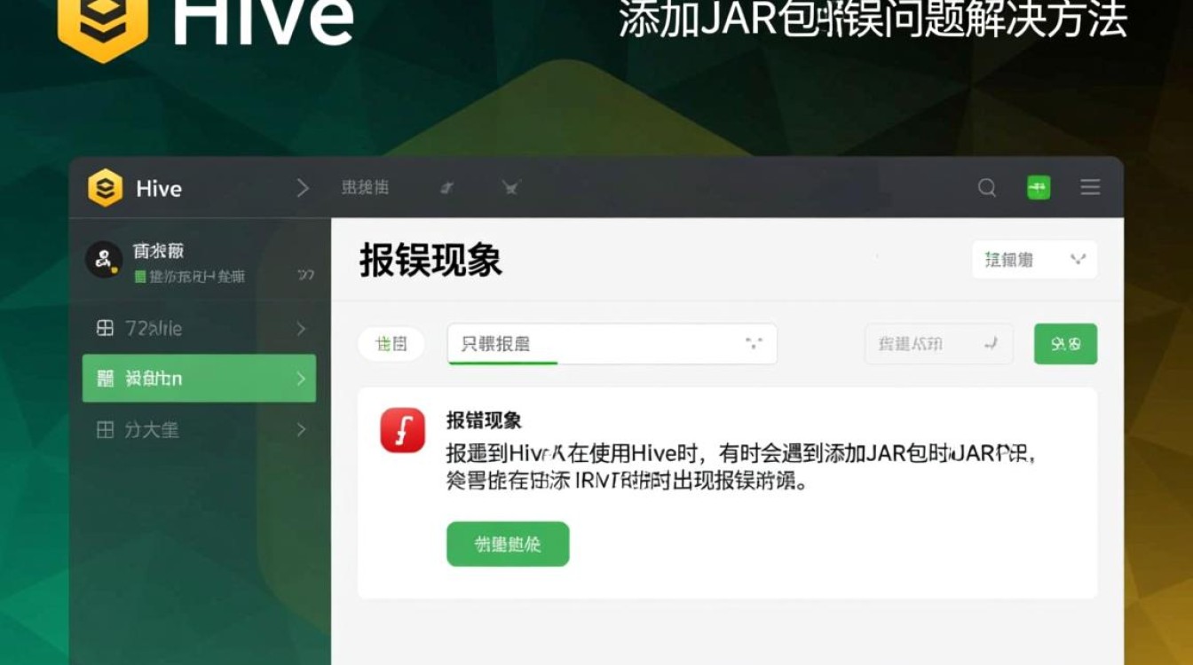 Hive添加jar时频繁报错，是何原因导致这一技术难题？