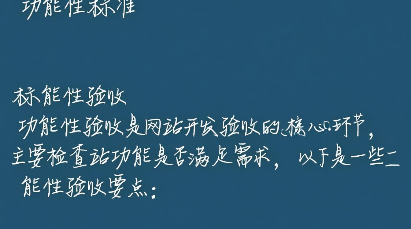 网站开发验收标准有哪些?如何确保验收质量达标? 网站开发验收标准有哪些?如何确保验收质量达标?