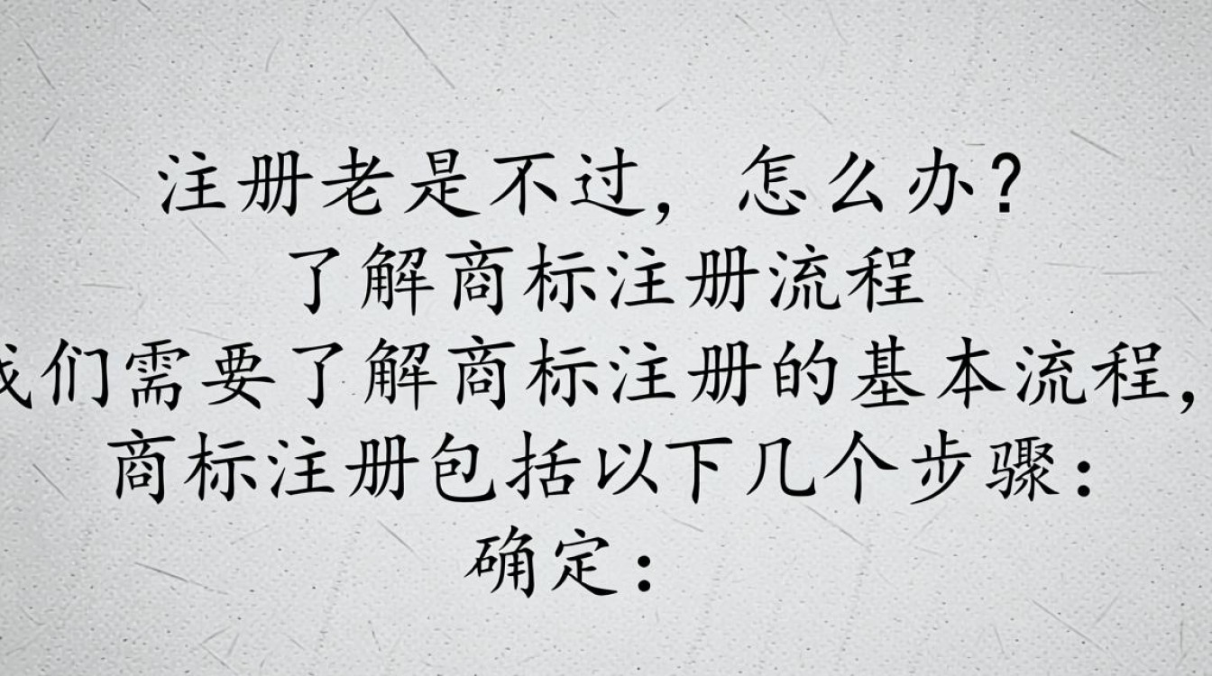 为什么我的商标注册总是通不过？有哪些常见原因和解决策略？
