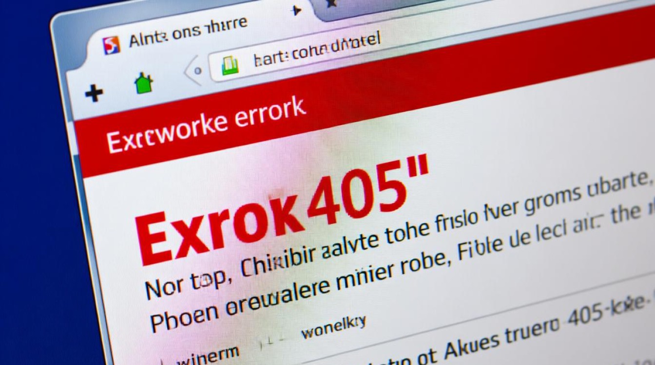 网页报错误405究竟是什么原因导致的，如何解决这个常见问题？