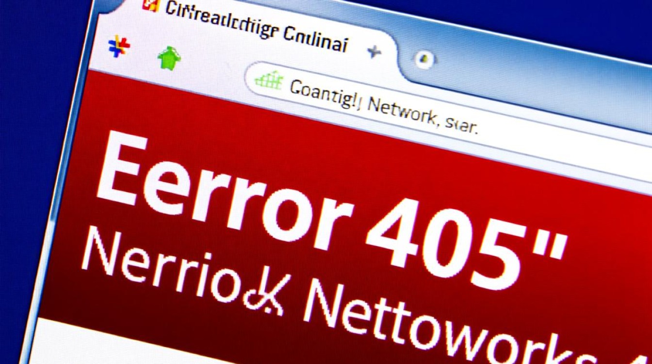 网页报错误405究竟是什么原因导致的，如何解决这个常见问题？