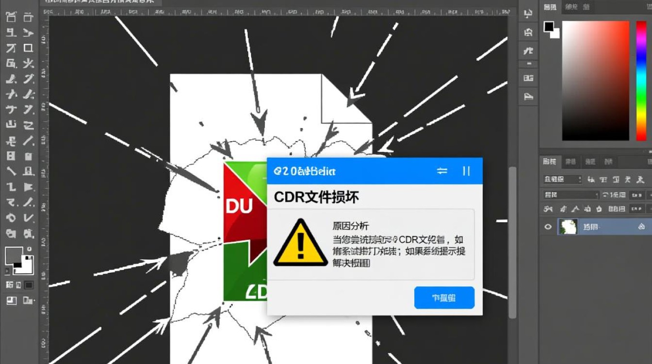 为什么我的CDR文件一打开就频繁报错？紧急求解！
