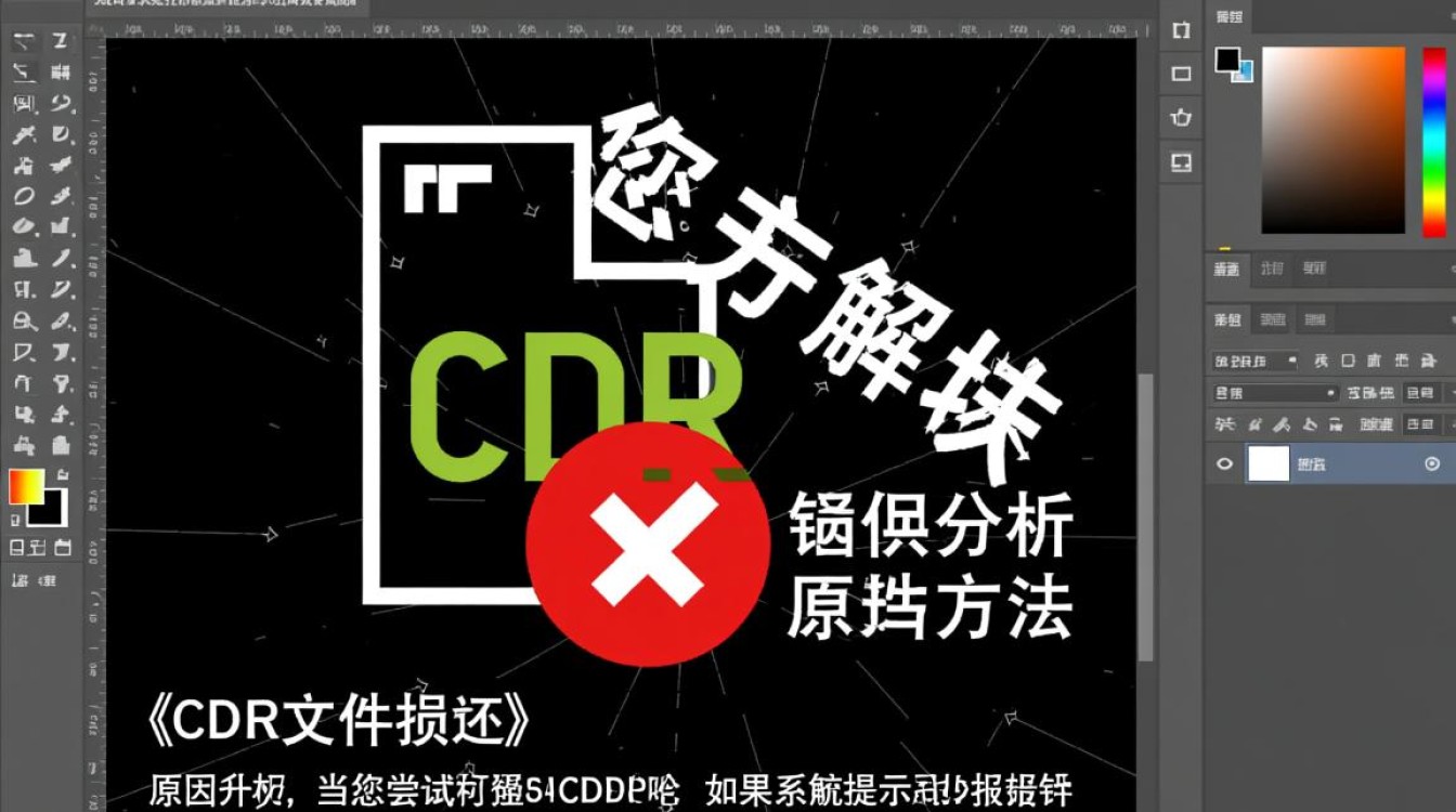 为什么我的CDR文件一打开就频繁报错？紧急求解！