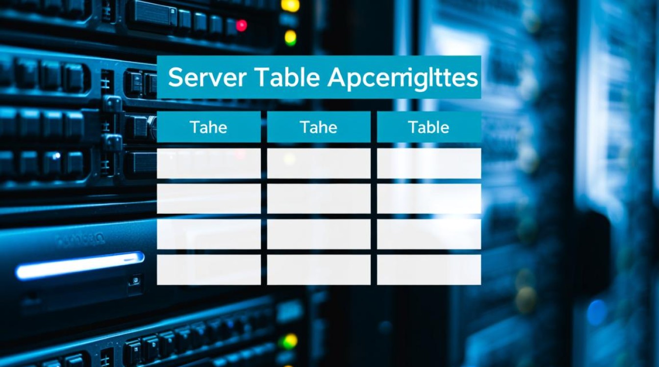 服务器表格属性有哪些关键疑问点? 服务器表格属性有哪些关键疑问点?