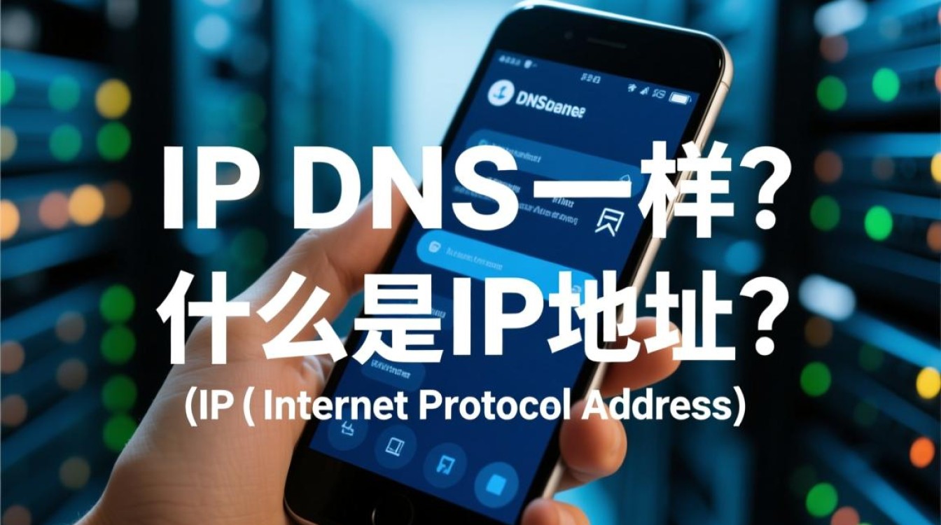 手机IP地址与DNS地址有什么不同？两者在功能和作用上有哪些区别？