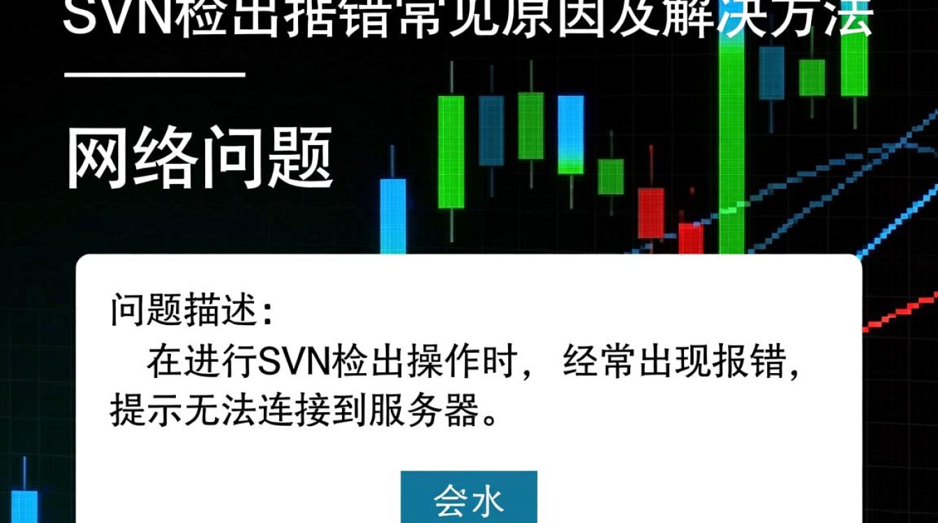 svn检出老是报错