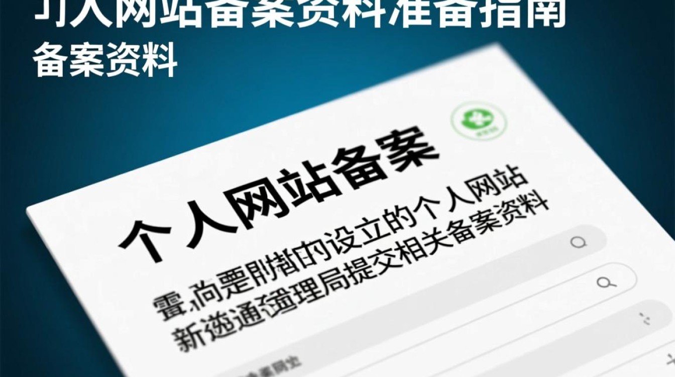 个人网站备案资料，有哪些关键要素必须了解和准备？